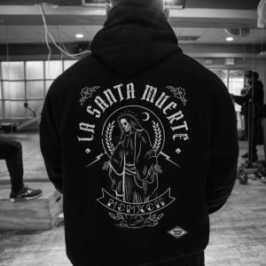 La Santa Muerte poster design  hoodie